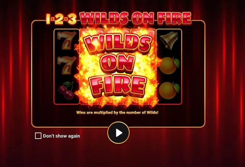 1-2-3 Wilds on Fire Apparat Gaming 5 Reel 10 Line