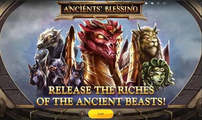 Ancients' Blessing Red Tiger Gaming 5 Reel 30 Line