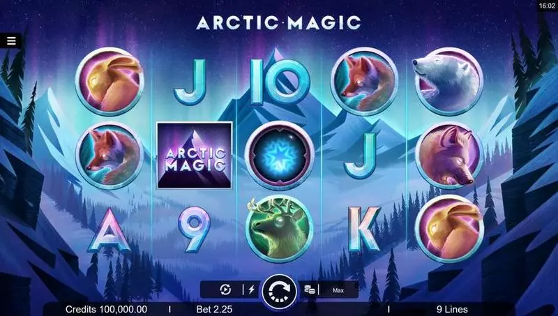 Arctic Magic Microgaming 5 Reel 9 Line