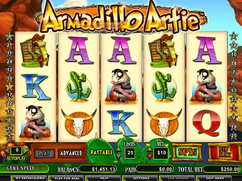 Armadillo Artie Amaya 5 Reel 25 Line