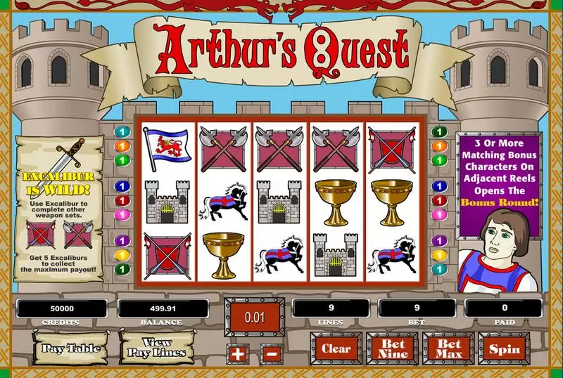 Arthur's Quest Amaya 5 Reel 9 Line