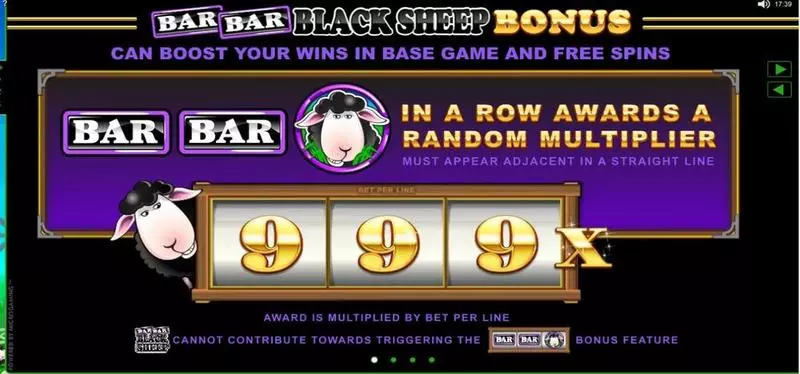Bar Bar Black Sheep  Microgaming 5 Reel 15 Line