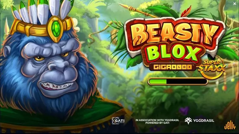 Beasty Blox GigaBlox Jelly Entertainment 6 Reel 4096