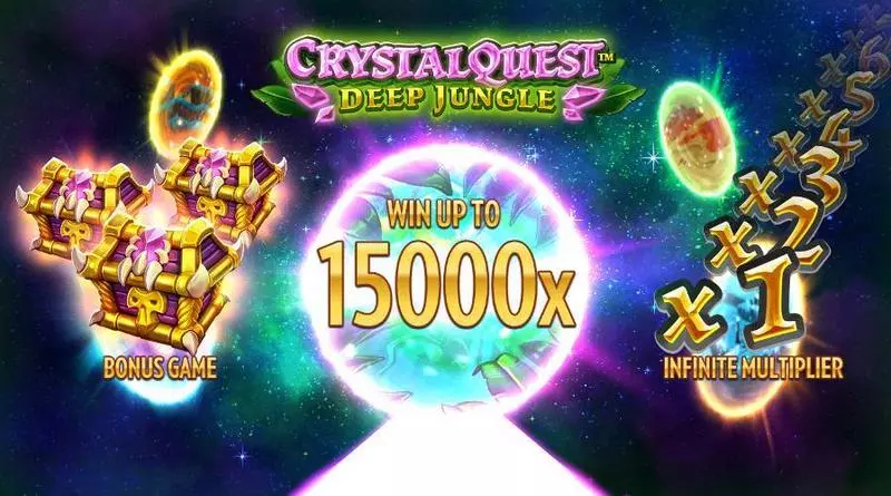 Crystal Quest Deep Jungle Thunderkick 6 Reel 4096 Line