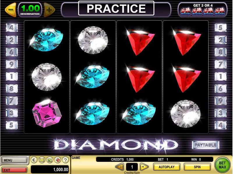 Diamond GTECH 4 Reel 9 Line