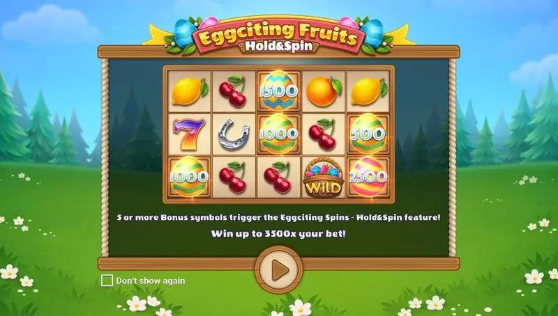 Eggciting Fruits – Hold&Spin Apparat Gaming 5 Reel 10 Line