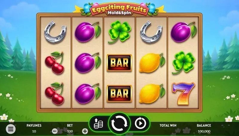 Eggciting Fruits – Hold&Spin Apparat Gaming 5 Reel 10 Line