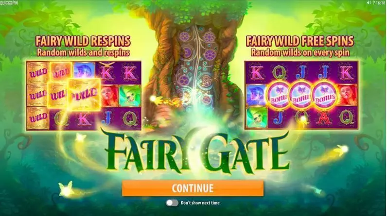 Fairy Gate Quickspin 5 Reel 20 Line