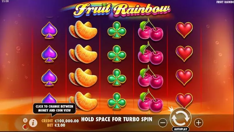 Fruit Rainbow Pragmatic Play 5 Reel 40 Line
