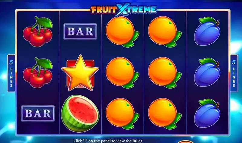 Fruit Xtreme Playson 5 Reel 5 Line