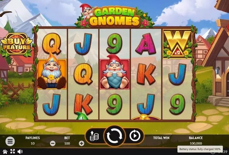 Garden Gnomes Apparat Gaming 5 Reel 10 Line
