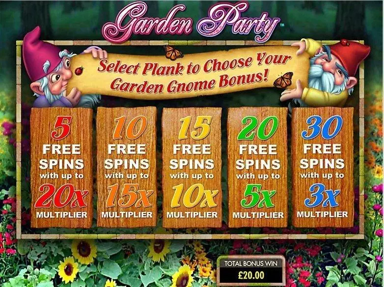 Garden Party IGT 5 Reel 1024 Way