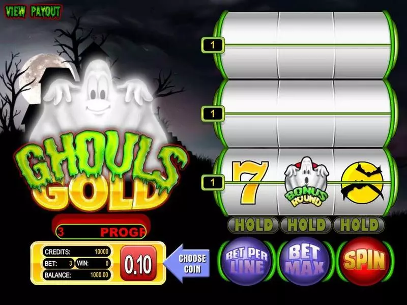 Ghouls Gold BetSoft 9 Reel 3 Line