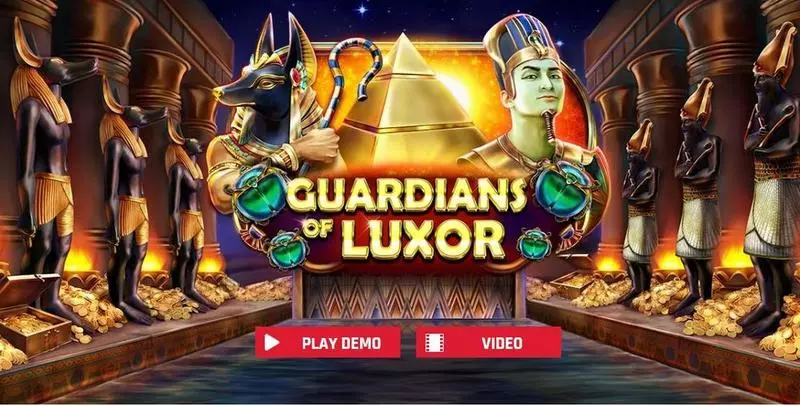 Guardians of Luxor Red Rake Gaming 5 Reel 30 Line