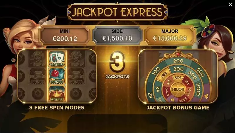 Jackpot Express Yggdrasil 5 Reel 20 Line