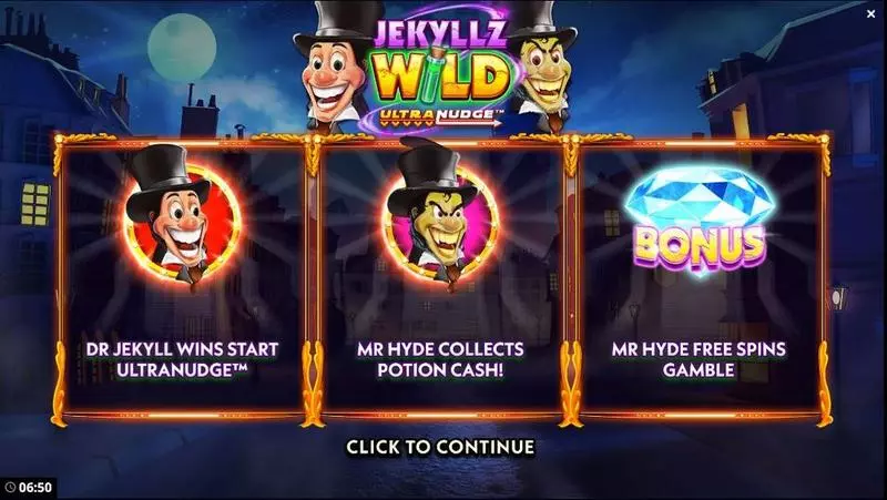 Jekyllz Wild UltraNudge Bang Bang Games 5 Reel 40 Line
