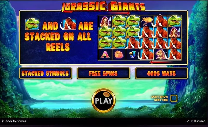 Jurassic Giants Pragmatic Play 6 Reel 4096 Line