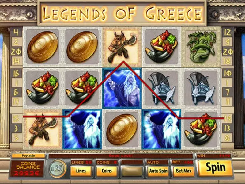 Legends of Greece Saucify 5 Reel 20 Line