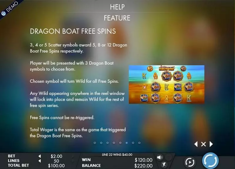Lucky Dragon Boat Genesis 5 Reel 50 Line