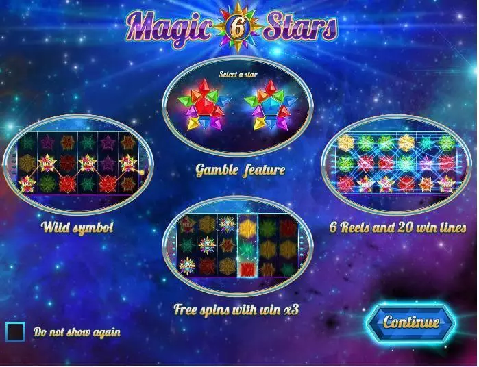 Magic Stars 6 Wazdan 6 Reel 20 Line