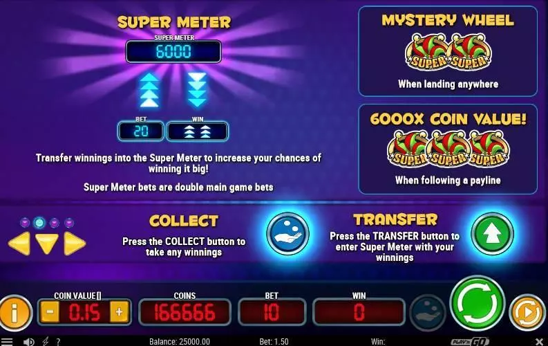 Mystery Joker 6000 Play'n GO 3 Reel 5 Line