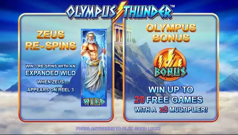 Olympus Thunder Nyx Interactive 5 Reel 20 Line