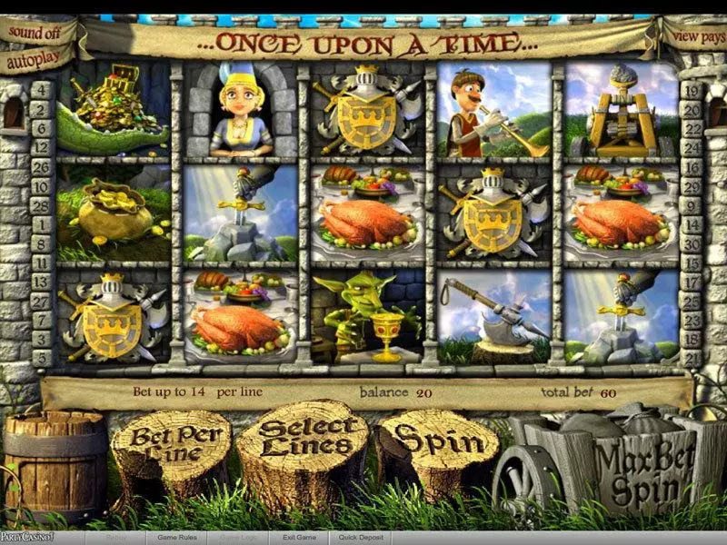 Once Upon a Time BetSoft 5 Reel 30 Line
