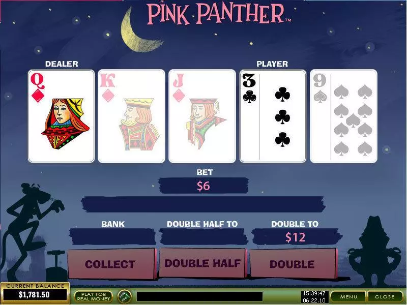 Pink Panther PlayTech 5 Reel 40 Line