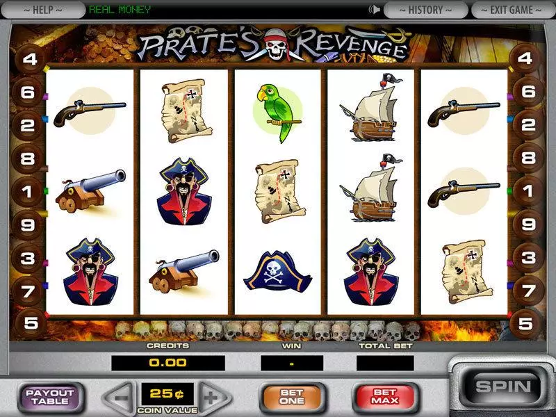 Pirate's Revenge DGS 5 Reel 9 Line