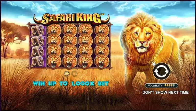 Safari King Pragmatic Play 5 Reel 50 Line