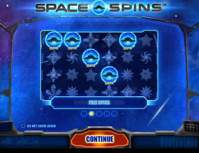 Space Spins Wazdan 6 Reel 40 Line
