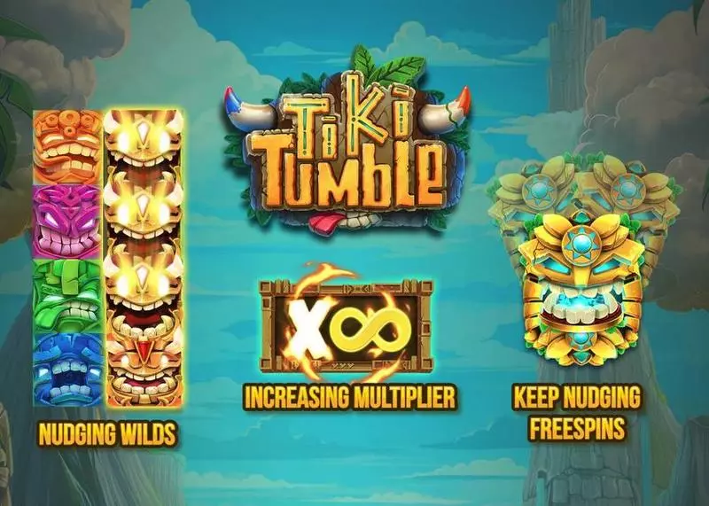 Tiki Tumble Push Gaming 5 Reel 20 Line