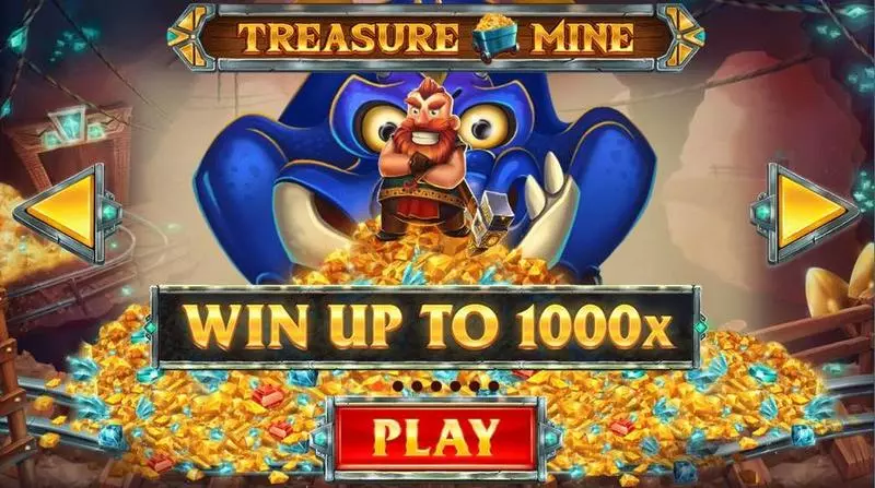 Treasure Mine Red Tiger Gaming 5 Reel 40 Line