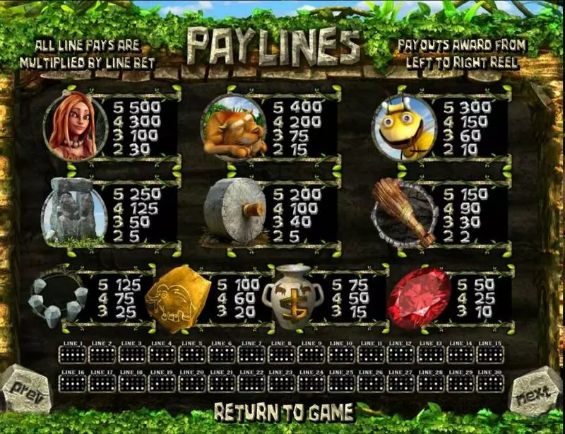 Two Million BC BetSoft 5 Reel 30 Line