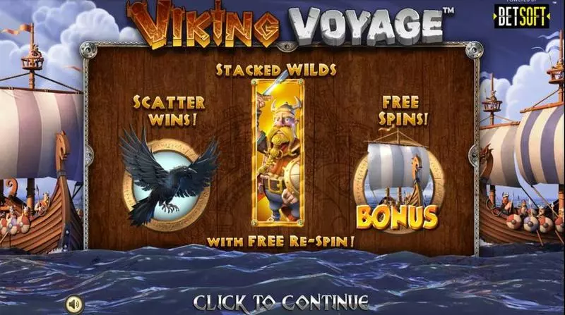 Viking Voyage BetSoft 5 Reel 10 Line