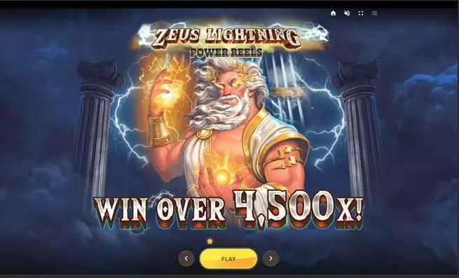 Zeus Lightning Red Tiger Gaming 7 Reel 30 Line